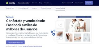 
                            12. Vender en Facebook es Facíl con tu Facebook Shop | Shopify