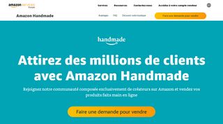 
                            3. Vendez des Produits Faits Main sur Amazon Handmade | Amazon.fr