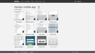 
                            13. Vendon mobile app by Eldars Loginovs – Defolio