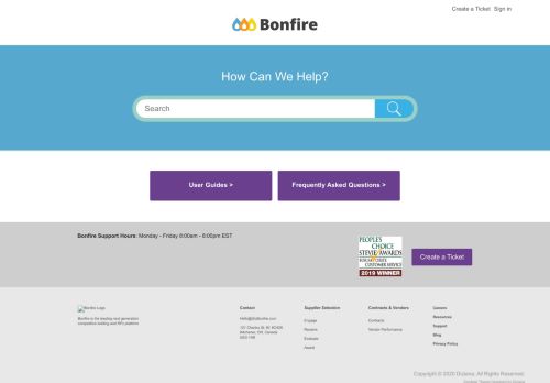 
                            4. Vendor Registration – Bonfire Support