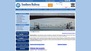 
                            4. Vendor Registration - Southern Railway Welcomes You - Indian Railway