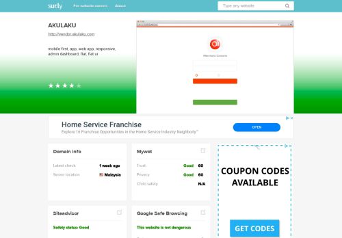 
                            5. vendor.akulaku.com - AKULAKU - Vendor AKULAKU - Sur.ly