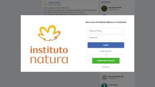 
                            7. Venha navegar no Portal TRILHAS! Um... - Instituto Natura | Facebook