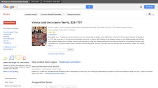 
                            9. Venice and the Islamic World, 828-1797