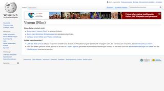 
                            7. Venom (Film) – Wikipedia