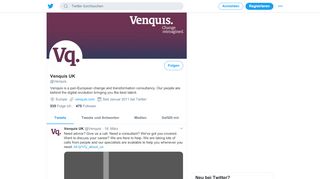 
                            12. Venquis UK (@Venquis) | Twitter