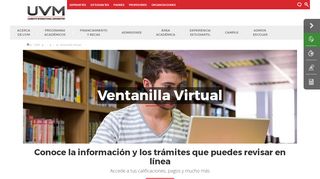 
                            4. Ventanilla Virtual - UVM