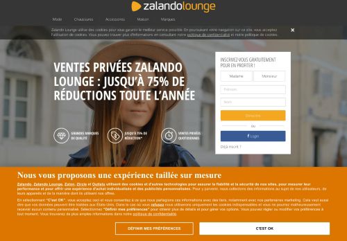 
                            4. Ventes privées jusqu'à 75% | Zalando Lounge BE-FR