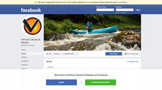 
                            13. Venture Canoes & Kayaks - About | Facebook