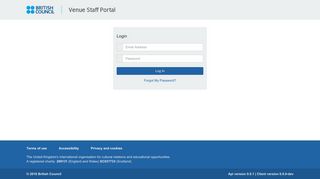 
                            1. Venue Staff Portal - British Council