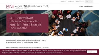 
                            10. VENUS BNI (Kirchheim) - Besuchen Sie uns - BNI Stuttgart