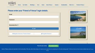 
                            11. Venus Company ::: User login - Loving The Beach