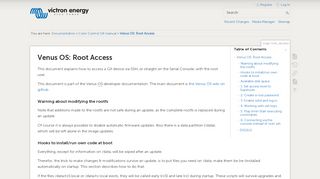 
                            4. Venus OS: Root Access [Victron Energy]