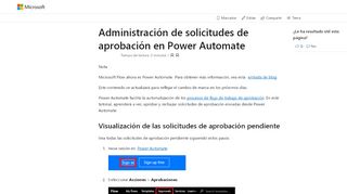 
                            6. Ver, aprobar o rechazar solicitudes de aprobación. - Microsoft Flow ...