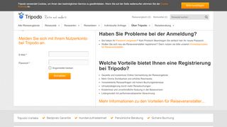 
                            1. Veranstalter Login - Tripodo.de