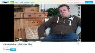 
                            10. Veranstalter Matthias Graf on Vimeo