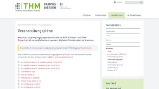 
                            5. Veranstaltungspläne - THM Fachbereich EI