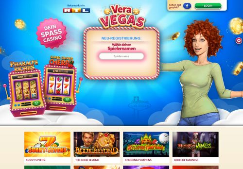 
                            12. VeraVegas.de - Online Casino Spiele und kostenlose Spielautomaten