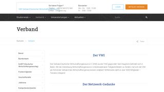 
                            7. Verband - VWI Verband Deutscher Wirtschaftsingenieure e.V.