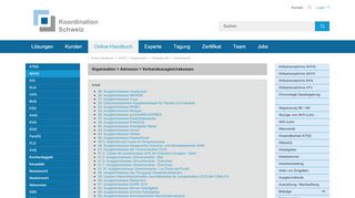 
                            12. Verbandsausgleichskassen | Adressen AK | Organisation | AHVG ...