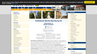 
                            10. Verbandsgemeinde Obere Aller - Volksbank Börde-Bernburg eG