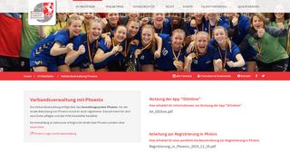 
                            4. Verbandsverwaltung Phoenix - Handballverband Westfalen