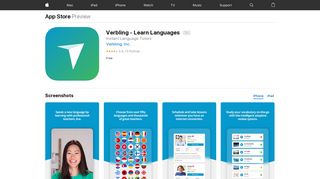 
                            4. Verbling - Learn Languages on the App Store - iTunes - Apple