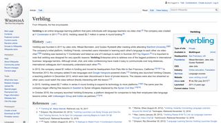 
                            13. Verbling - Wikipedia