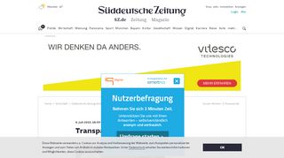 
                            9. Verbraucher-App - Transparenz mit Tücken - Wirtschaft - Süddeutsche ...