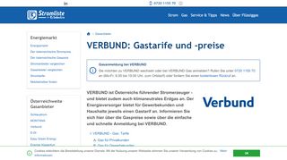 
                            7. Verbund - Gas - Stromliste