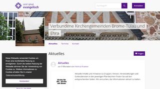 
                            6. Verbundene Kirchengemeinden Brome-Tülau und Ehra - Wir sind ...