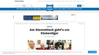 
                            9. Verein Dammtor: Am Stammtisch geht's um Stubentiger - NWZonline