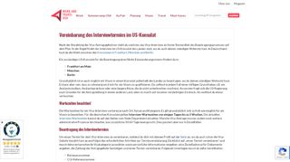 
                            8. Vereinbarung des Interviewtermins im US-Konsulat | Work-and ...