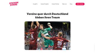 
                            2. Vereine quer durch Deutschland kleben ihren Traum | Stickerstars