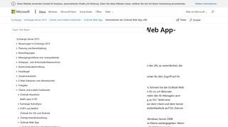 
                            3. Vereinfachen der Outlook Web App-URL: Exchange 2013-Hilfe ...