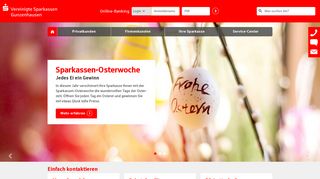
                            3. Vereinigte Sparkassen Gunzenhausen: Internet-Filiale