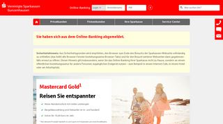 
                            4. Vereinigte Sparkassen Gunzenhausen - Online-Banking Abmeldung