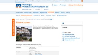 
                            2. Vereinigte Volksbank Raiffeisenbank eG - Filiale Cochem