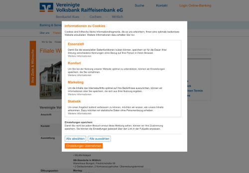 
                            3. Vereinigte Volksbank Raiffeisenbank eG - Filiale Wittlich Trierer ...