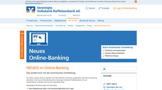 
                            12. Vereinigte Volksbank Raiffeisenbank eG - Online-Banking-Update ...