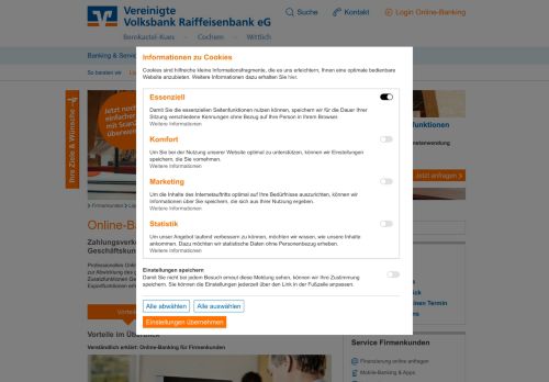 
                            5. Vereinigte Volksbank Raiffeisenbank eG - Online-Banking ... - VVR Bank