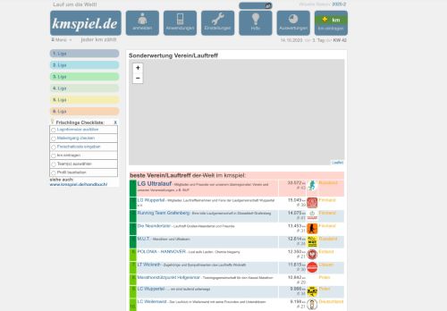 
                            10. Verein/Lauftreff - kmSpiel