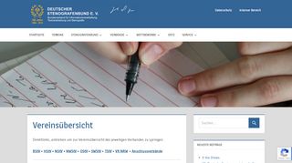 
                            6. Vereinsübersicht – DStB