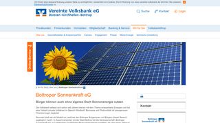 
                            9. Vereinte Volksbank eG Bottroper Sonnenkraft eG