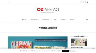 
                            6. Verena Stricken - International führendes Strickmode-Magazin