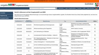 
                            6. Vergabesatellit | Land NRW | Projekte