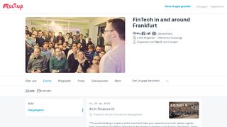 
                            6. Vergangene Events | FinTech in and around Frankfurt (Frankfurt am ...