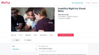 
                            6. Vergangene Events | Usability Night by Visual Meta (Berlin ... - Meetup