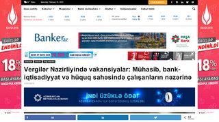 
                            12. Vergilər Nazirliyində vakansiyalar: Mühasib, bank ... - Banker.az