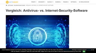 
                            1. Vergleich: Antivirus- vs. Internet-Security-Software | NETZSIEGER